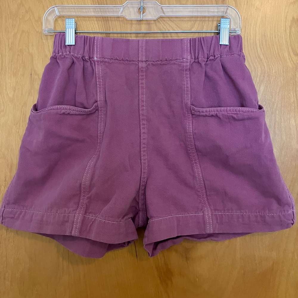 Uniqlo Pink/Purple High Waist shorts XS